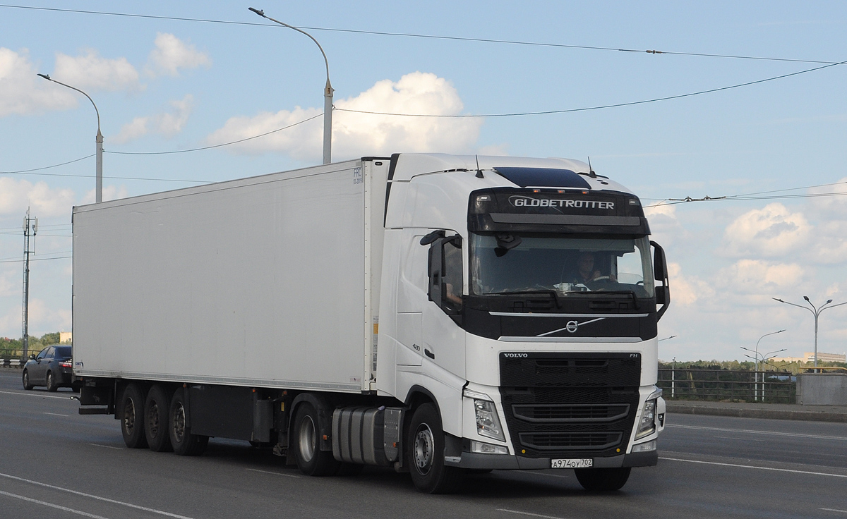 Башкортостан, № А 974 ОУ 702 — Volvo ('2012) FH.420