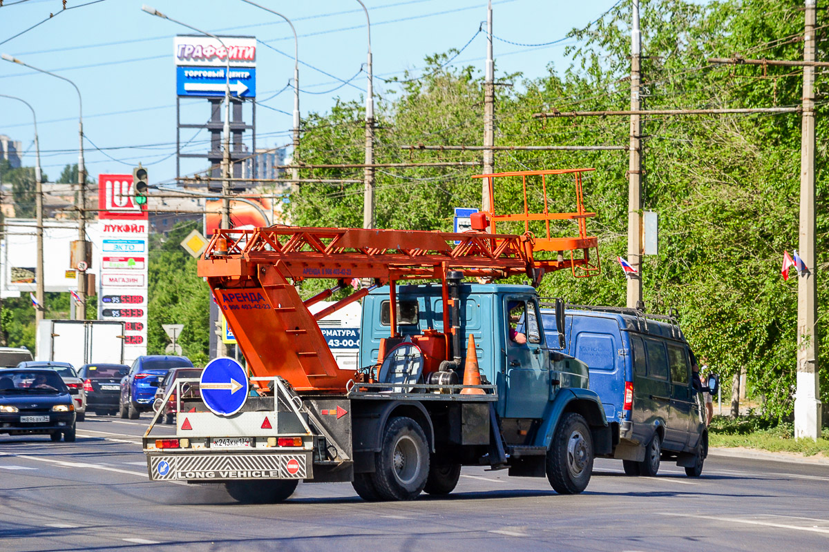 Волгоградская область, № К 243 КН 134 — ЗИЛ-433362