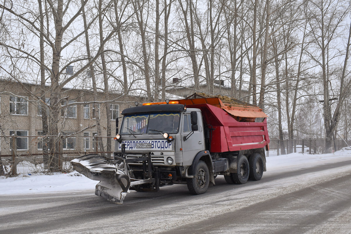 Свердловская область, № А 259 ТХ 66 — КамАЗ-55111 [551110]