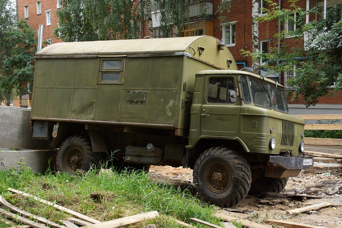 Удмуртия, № М 344 НР 18 — ГАЗ-66 (общая модель)