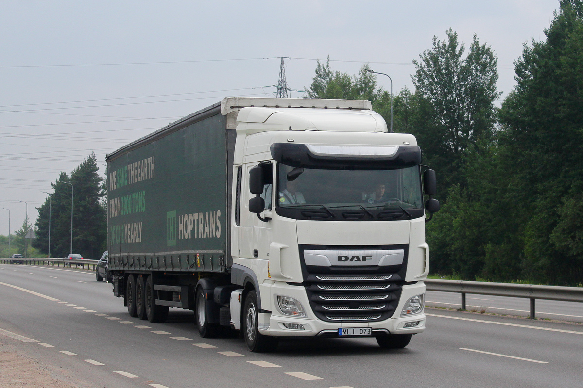 Литва, № MLI 073 — DAF XF Euro6 FT