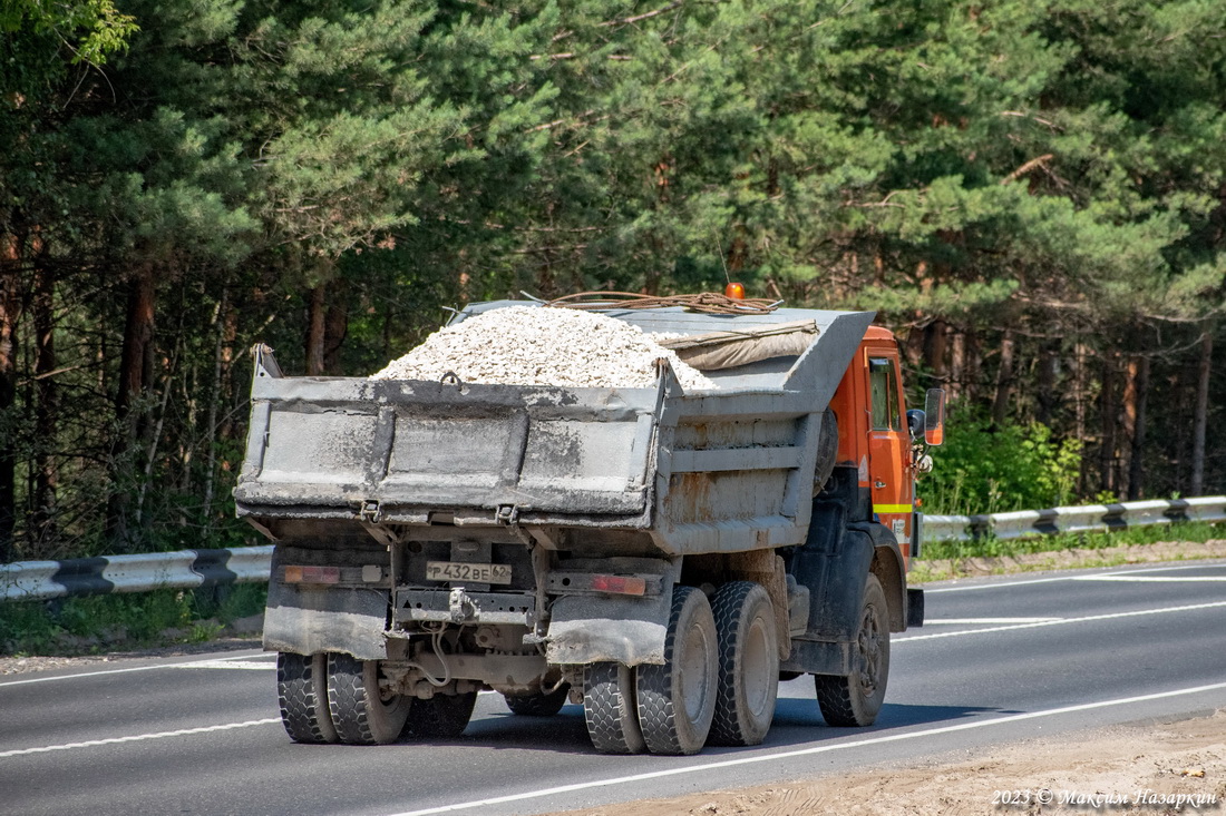 Рязанская область, № Р 432 ВЕ 62 — КамАЗ-55111 [551110]