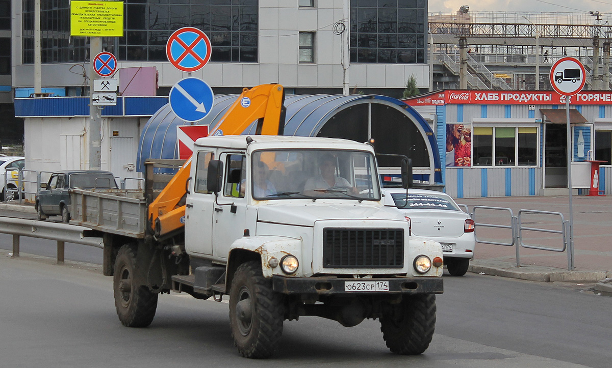 Челябинская область, № О 623 СР 174 — ГАЗ-33088 «Садко»