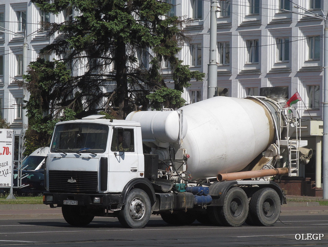 Витебская область, № АК 2743-2 — МАЗ-6303 (общая модель)