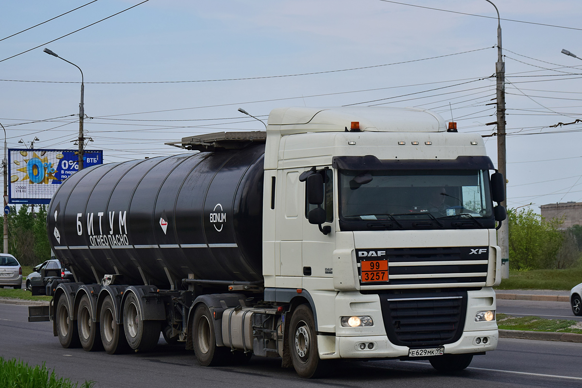 Чечня, № Е 629 МК 95 — DAF XF105 FT