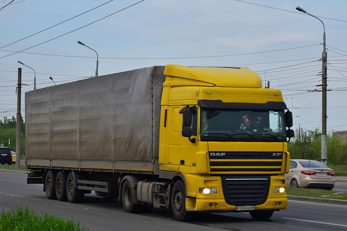 Смоленская область, № У 300 НК 67 — DAF XF105 FT