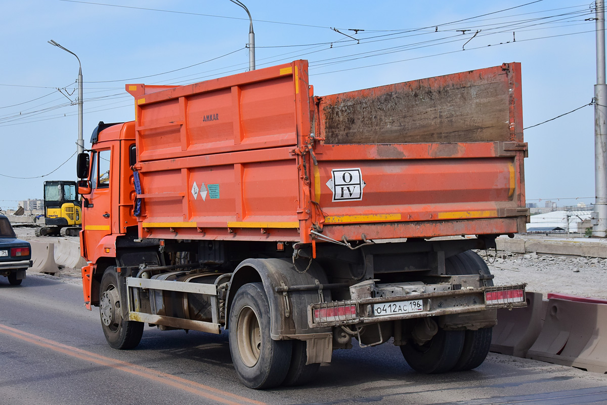 Волгоградская область, № О 412 АС 196 — КамАЗ-43253-G5