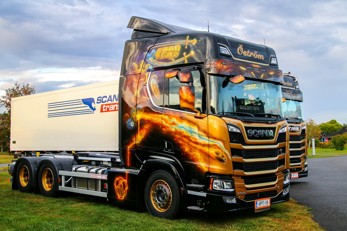 Финляндия, № ÖPT-18 — Scania ('2016) R650