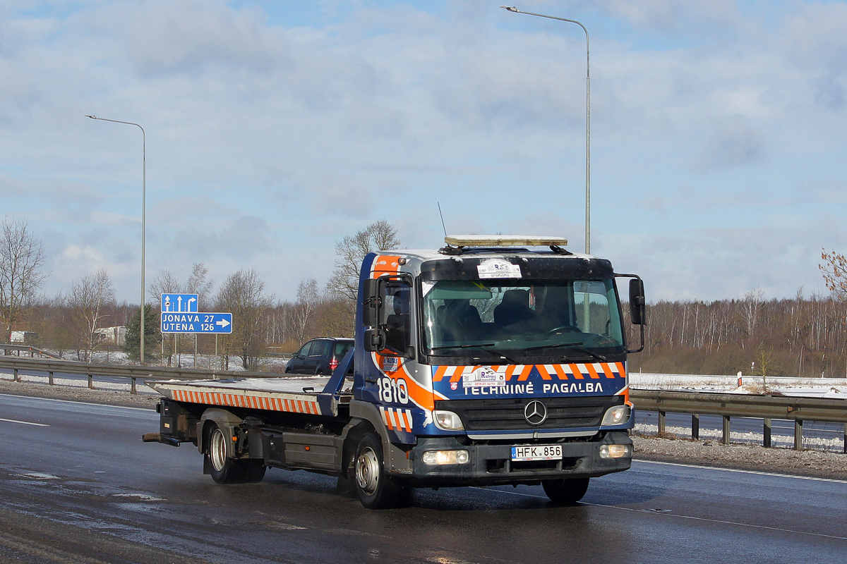 Литва, № HFK 856 — Mercedes-Benz Atego 818