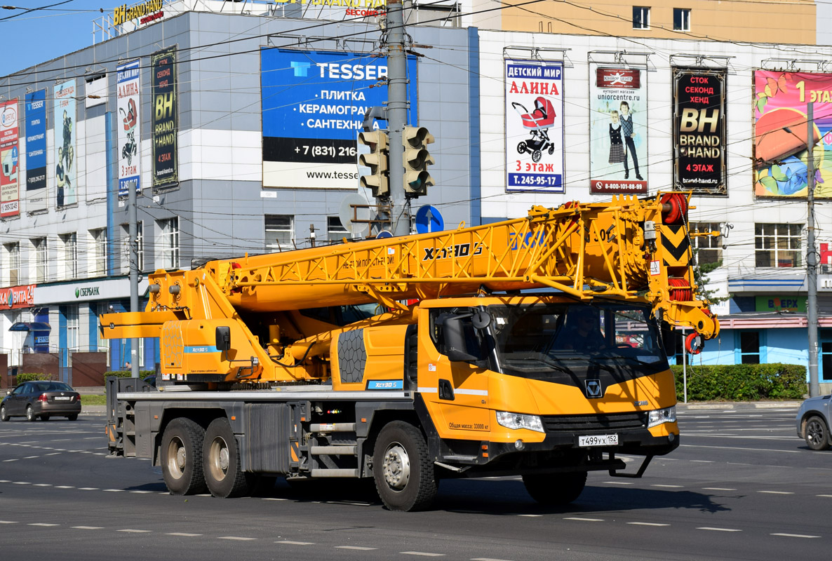 Нижегородская область, № Т 499 УХ 152 — XCMG (общая модель)