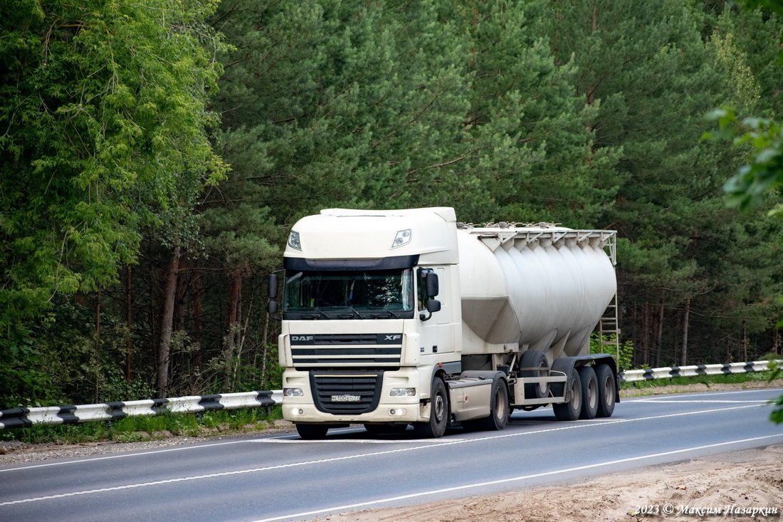 Орловская область, № М 100 КО 77 — DAF XF105 FAS