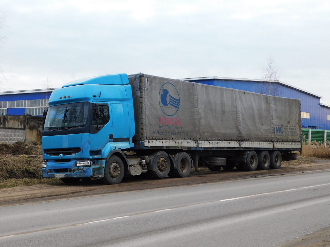 Московская область, № К 158 РХ 178 — Renault Premium ('1996)