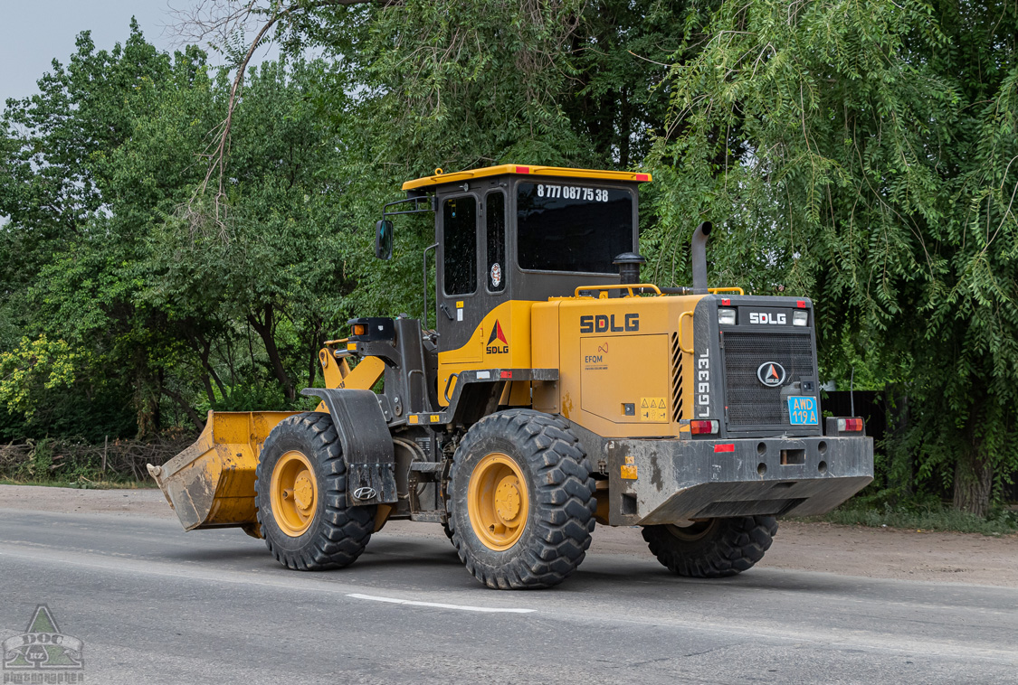 Алматы, № AWD 119 A — SDLG LG933