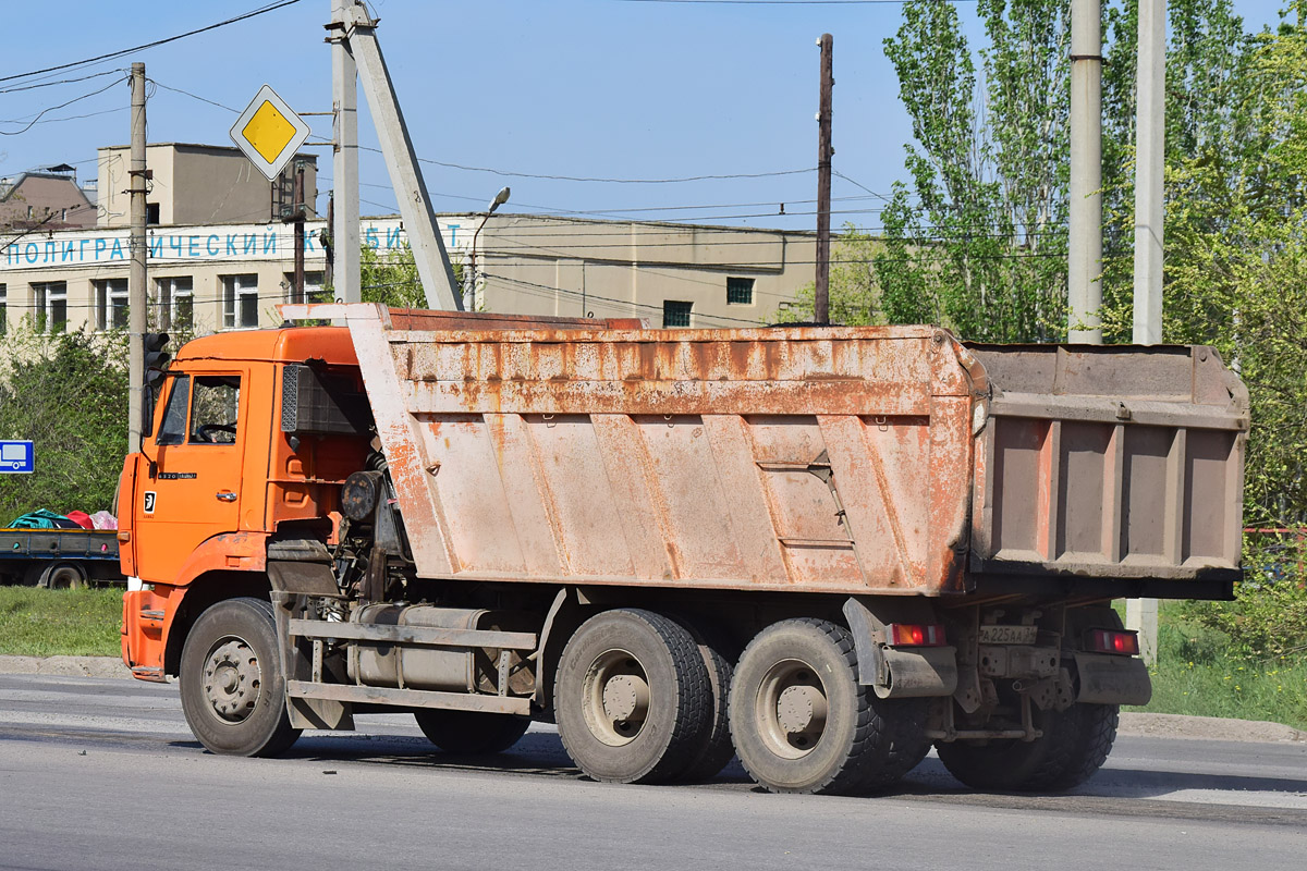 Волгоградская область, № А 225 АА 34 — КамАЗ-6520 [652000]