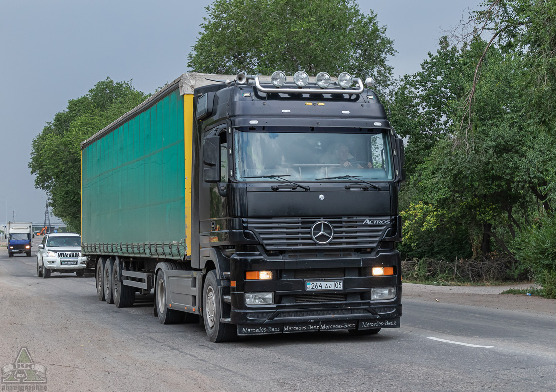 Алматинская область, № 264 AJ 05 — Mercedes-Benz Actros ('1997) 1843