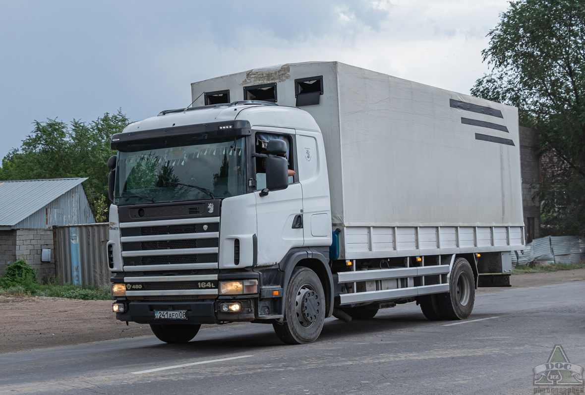 Жамбылская область, № 241 AFO 08 — Scania ('1996) R164G