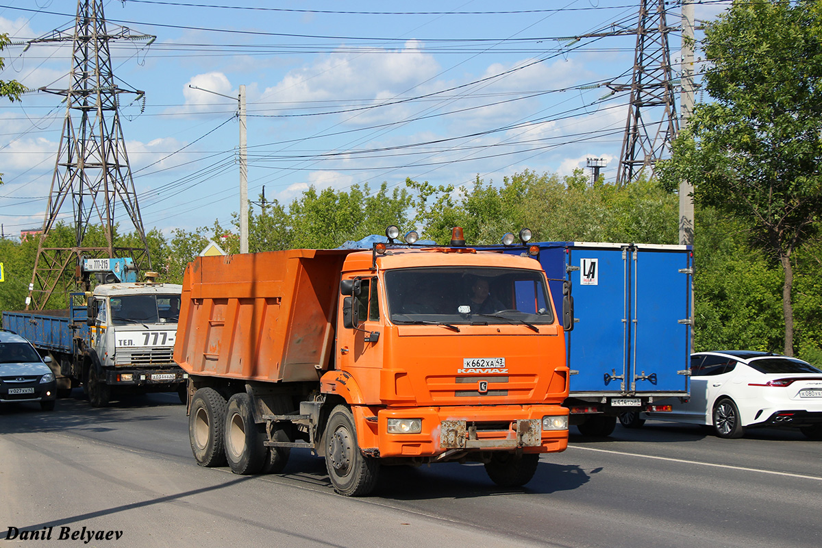 Кировская область, № К 662 ХА 43 — КамАЗ-65115 (общая модель)