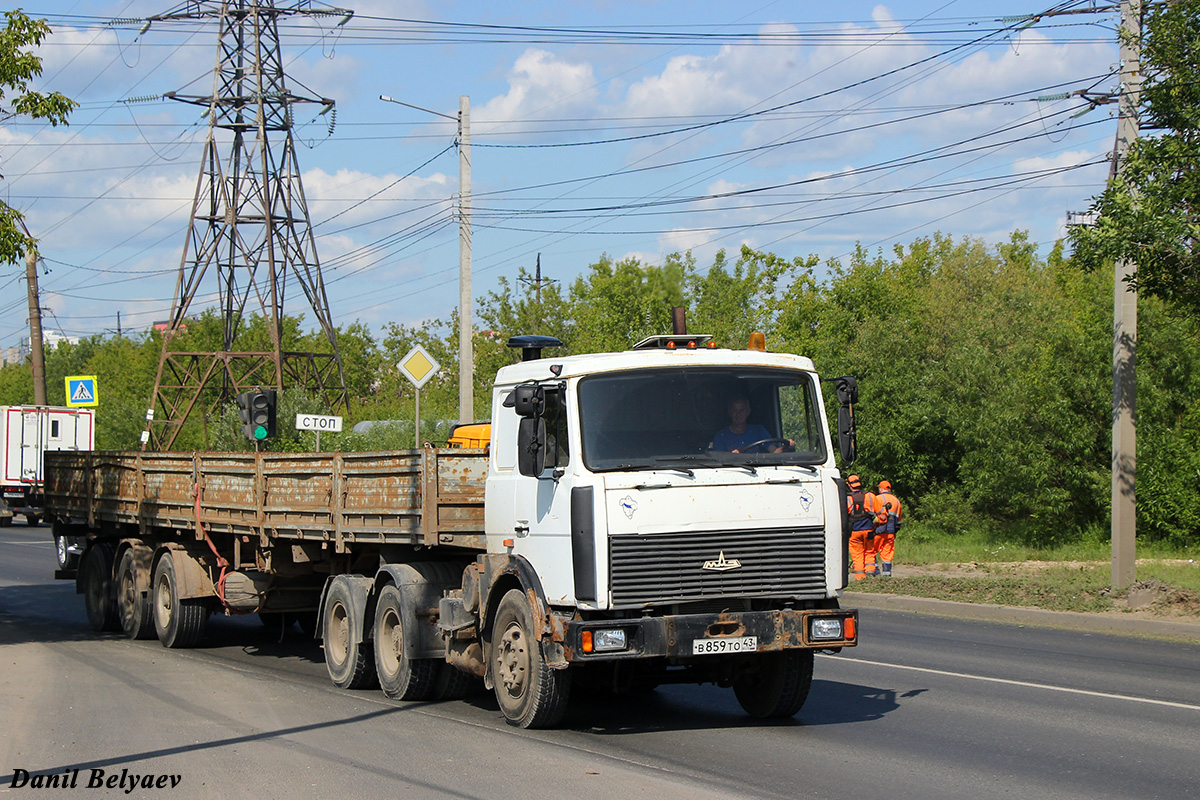 Кировская область, № В 859 ТО 43 — МАЗ-642205