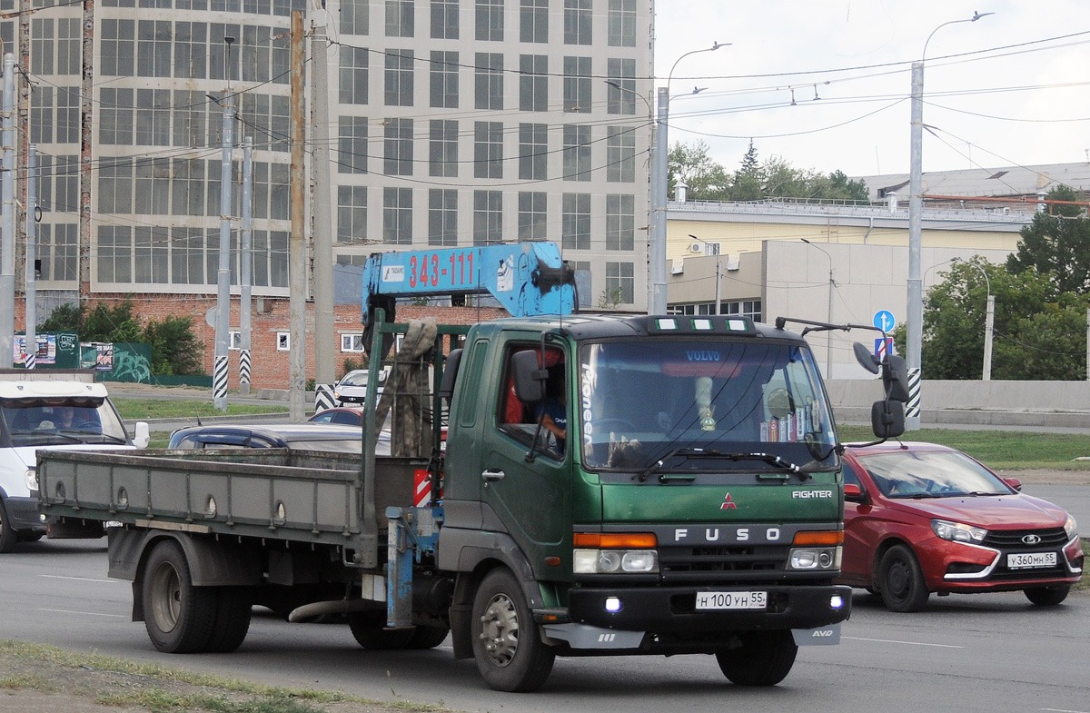 Омская область, № Н 100 УН 55 — Mitsubishi Fuso Fighter