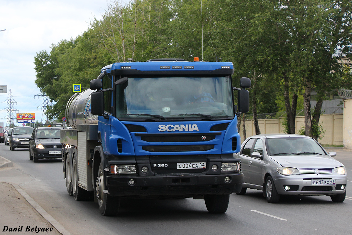 Кировская область, № С 004 ЕА 43 — Scania ('2011) P360