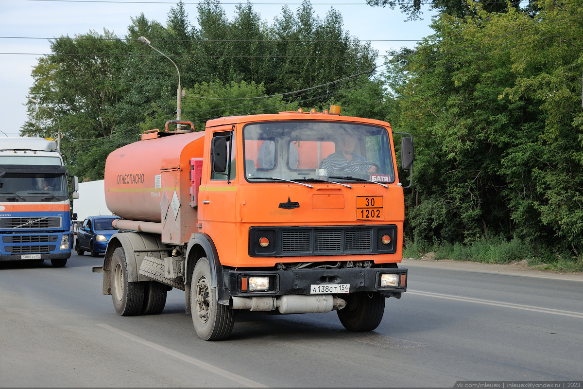 Новосибирская область, № А 138 СТ 154 — МАЗ-5337 [533700]