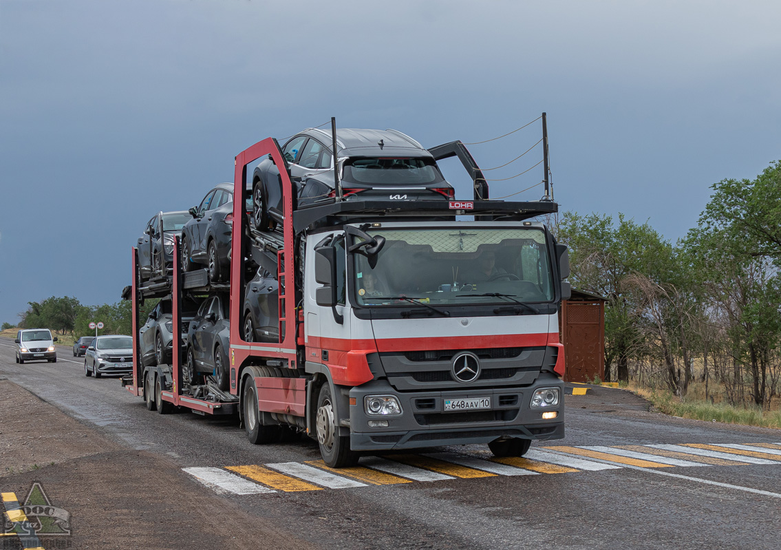 Костанайская область, № 648 AAV 10 — Mercedes-Benz Actros ('2009)