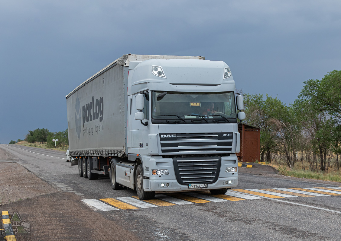 Улытауская область, № 911 AAC 20 — DAF XF105 FT