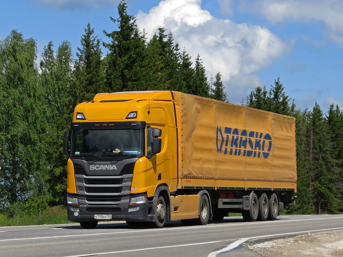 Московская область, № А 713 КК 790 — Scania ('2016) R440