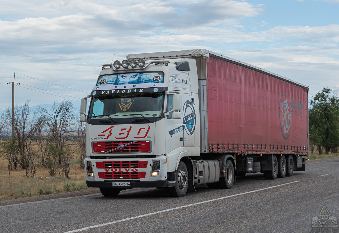 Павлодарская область, № 604 ACQ 14 — Volvo ('2002) FH12.480