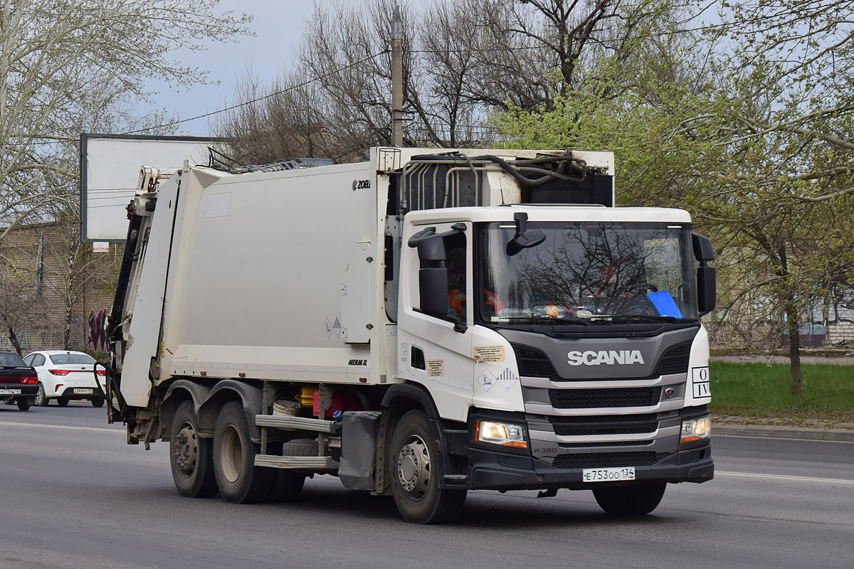 Волгоградская область, № Е 753 ОО 134 — Scania ('2016) P380