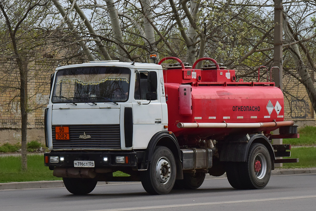 Волгоградская область, № К 396 СТ 134 — МАЗ-533702