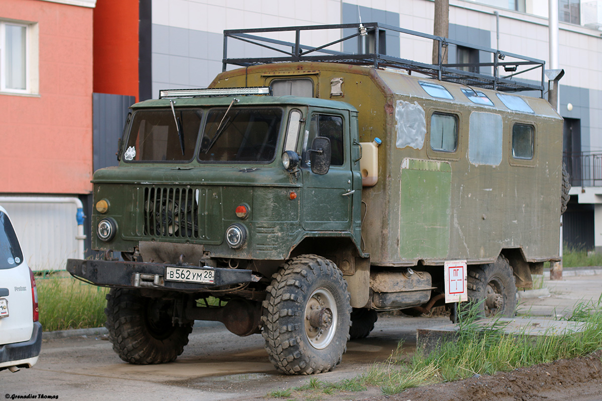 Саха (Якутия), № В 562 УМ 28 — ГАЗ-66-31