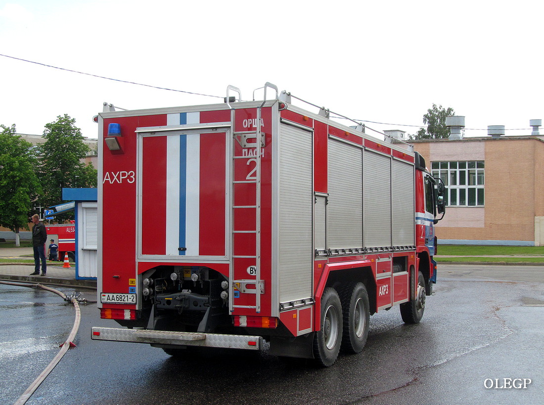 Витебская область, № АА 6821-2 — Mercedes-Benz Actros ('2003) 3336