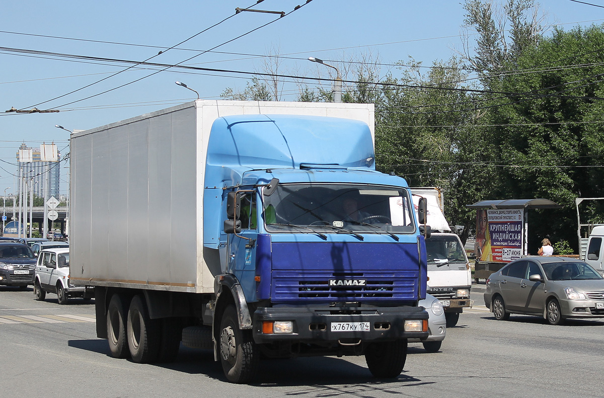 Челябинская область, № Х 767 КУ 174 — КамАЗ-65115 (общая модель)