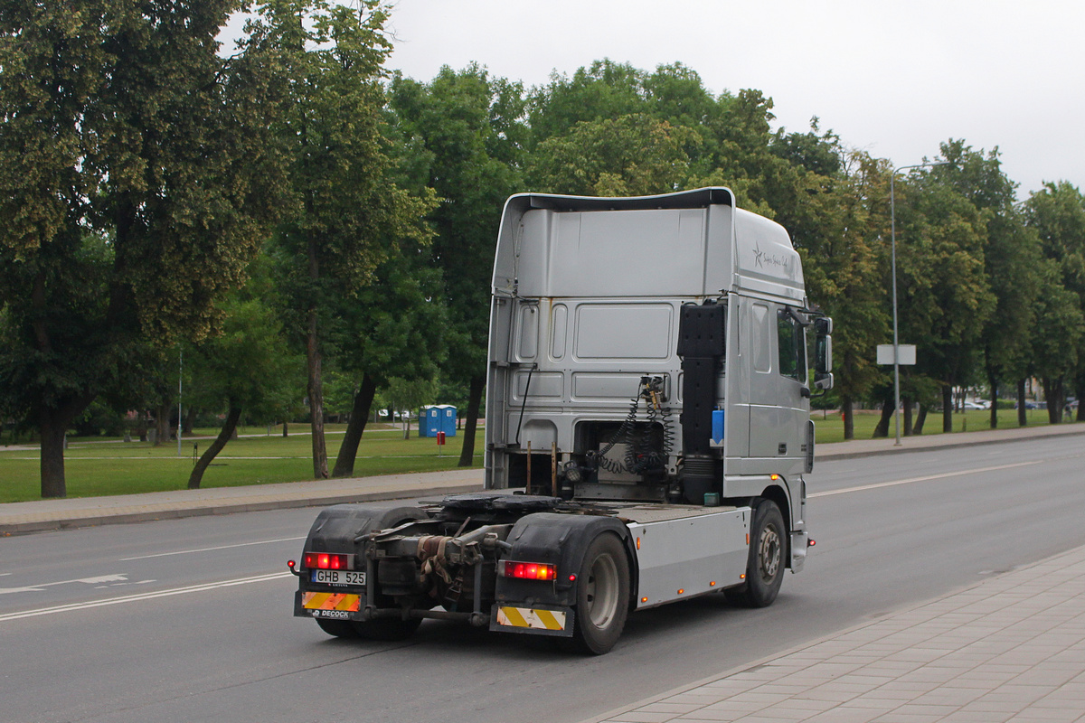 Литва, № GHB 525 — DAF XF95 FT