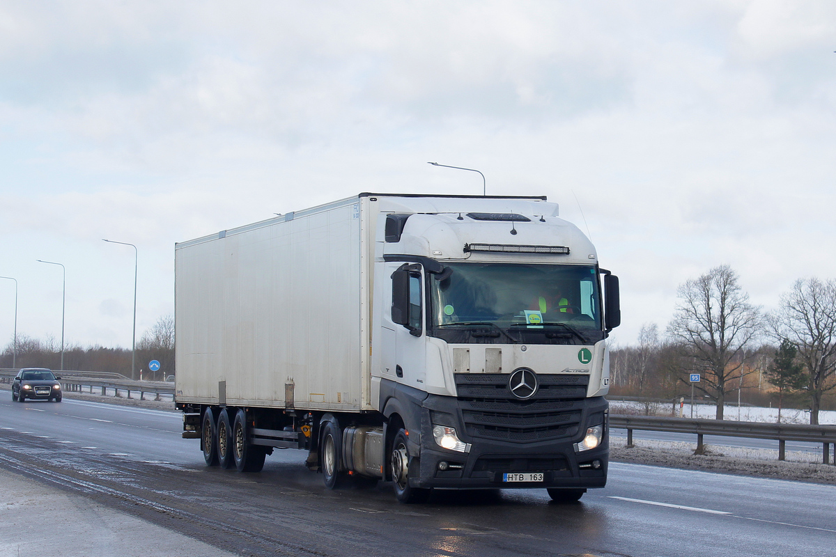 Литва, № HTB 163 — Mercedes-Benz Actros ('2011)