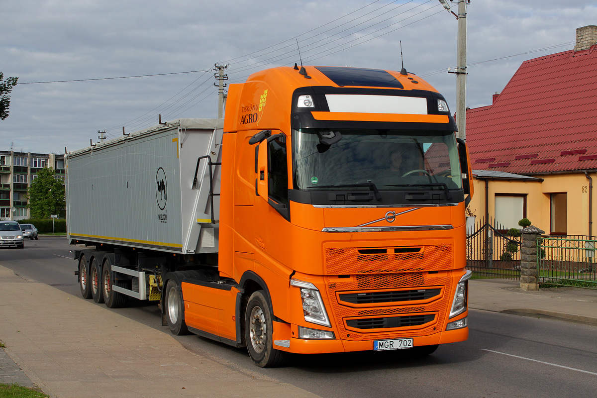 Литва, № MGR 702 — Volvo ('2012) FH-Series