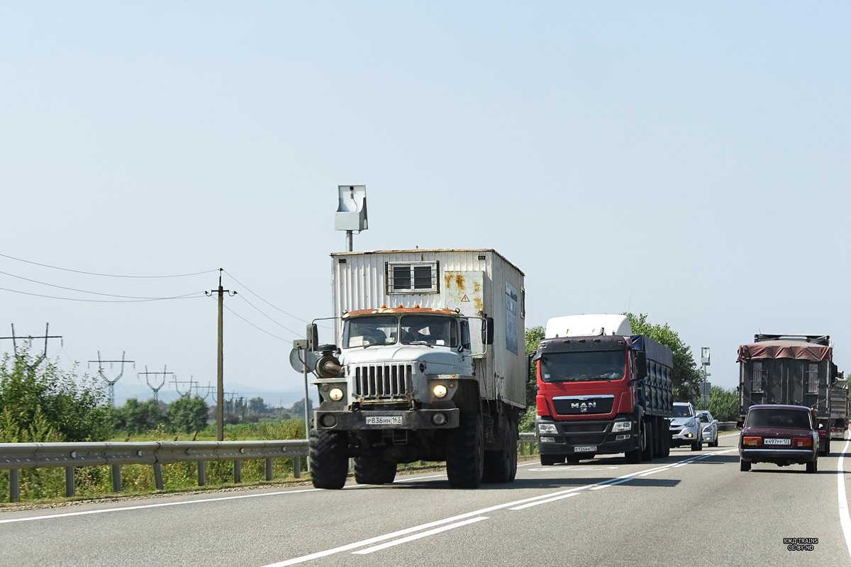 Самарская область, № Р 836 НН 163 — Урал-4320-40