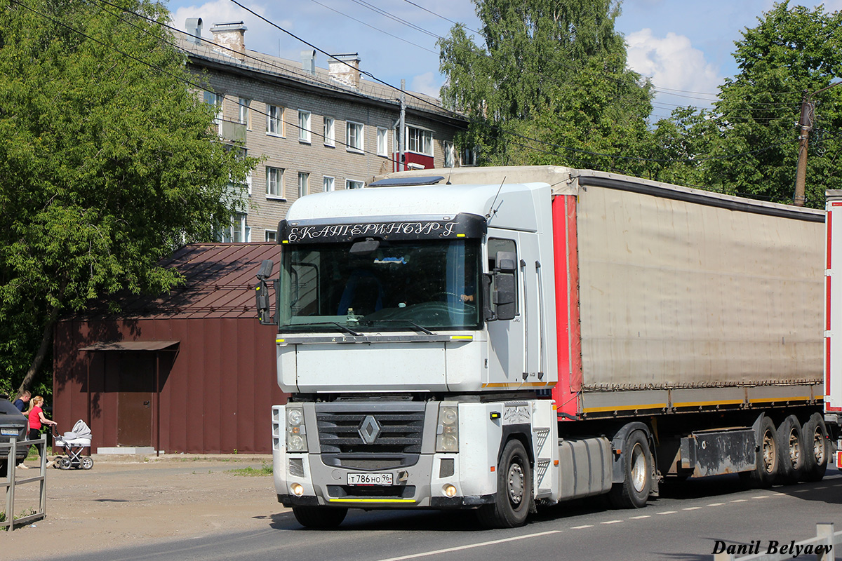 Свердловская область, № Т 786 НО 96 — Renault Magnum ('2008)