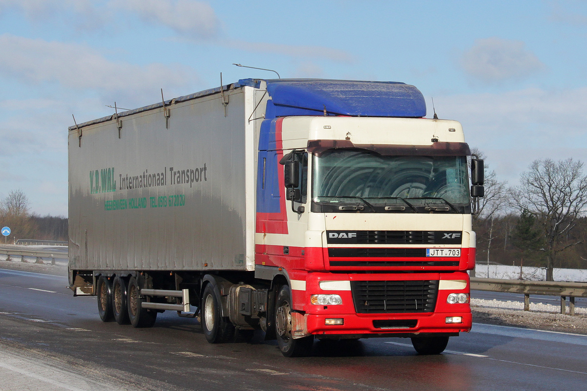 Литва, № JTT 703 — DAF XF95 FT