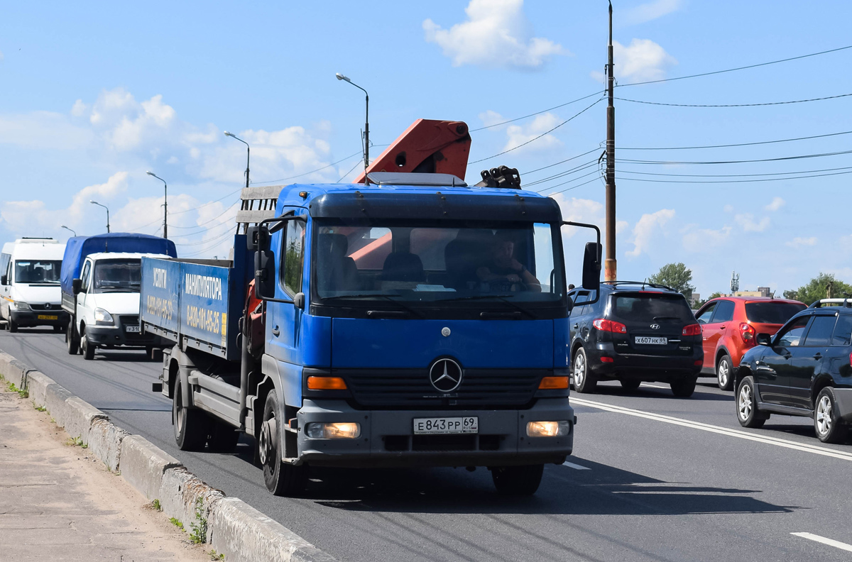 Тверская область, № Е 843 РР 69 — Mercedes-Benz Atego 1218