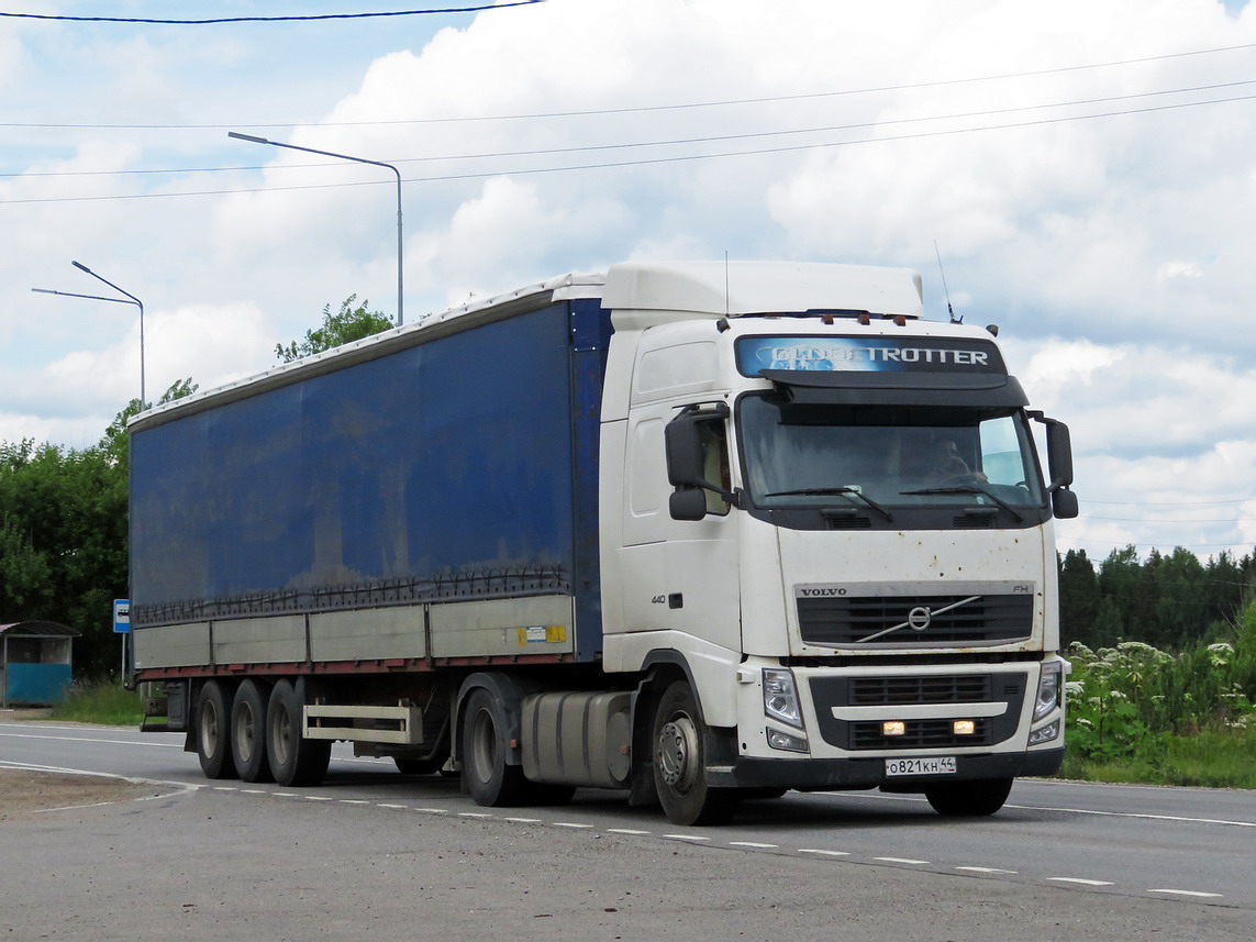 Костромская область, № О 821 КН 44 — Volvo ('2008) FH.440 [X9P]