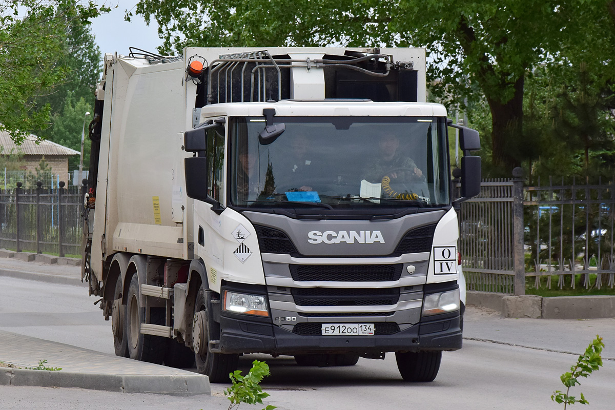 Волгоградская область, № Е 912 ОО 134 — Scania ('2016) P380