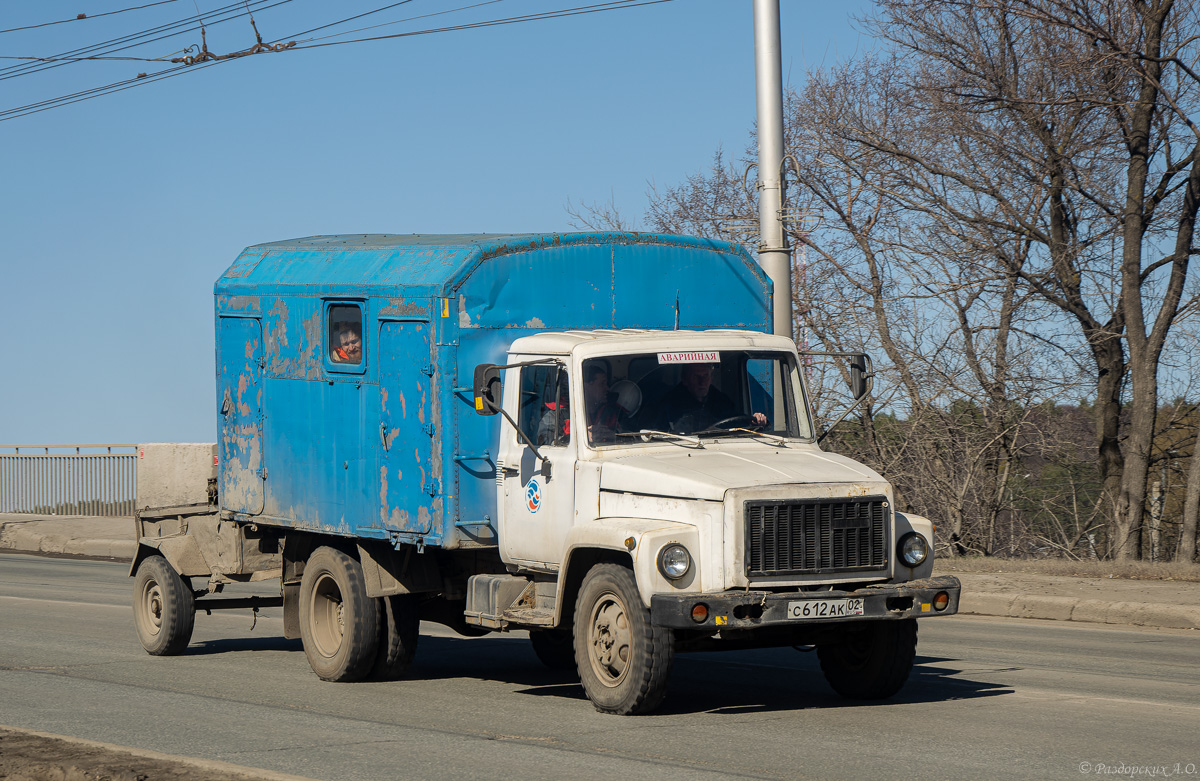 Башкортостан, № С 612 АК 02 — ГАЗ-3309 [X5P]