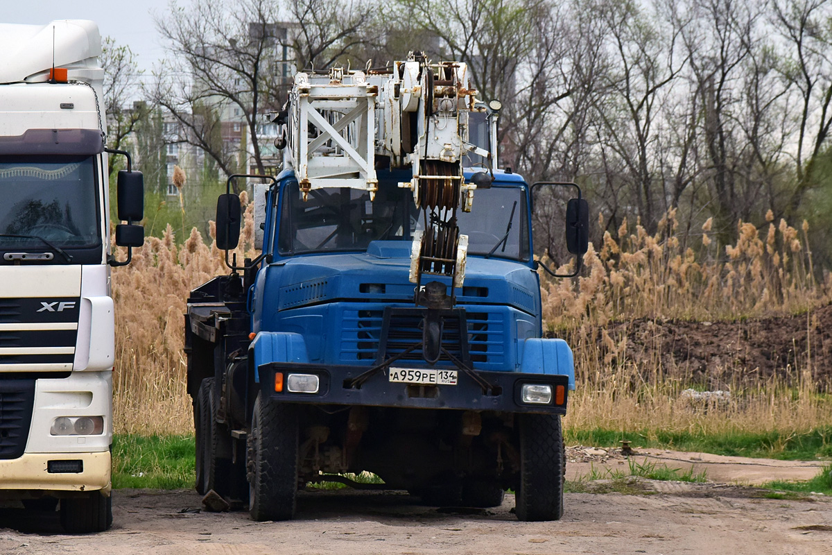 Волгоградская область, № А 959 РЕ 134 — КрАЗ-63221