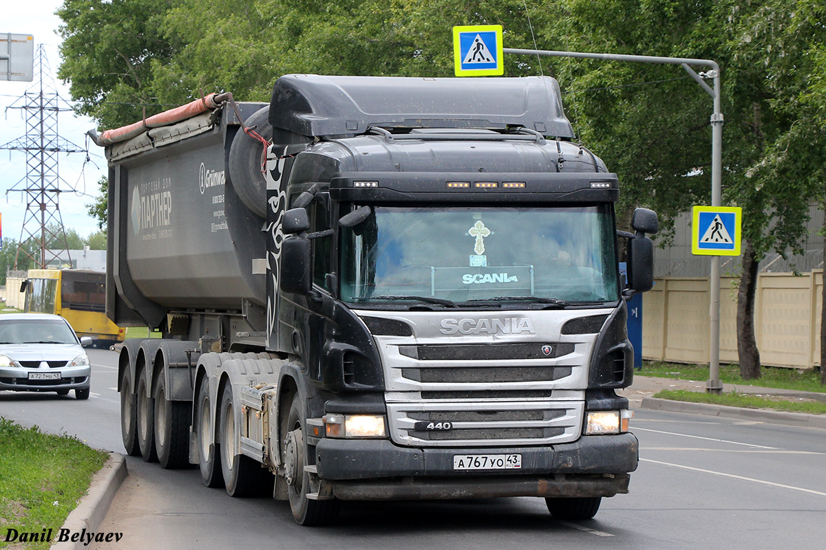 Кировская область, № А 767 УО 43 — Scania ('2011) P440