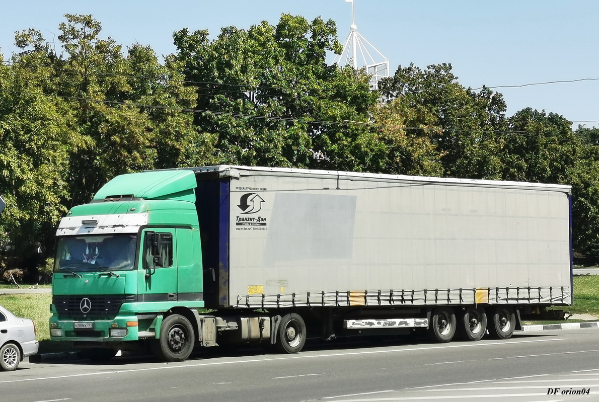 Ростовская область, № Н 280 КК 761 — Mercedes-Benz Actros ('1997) 1840