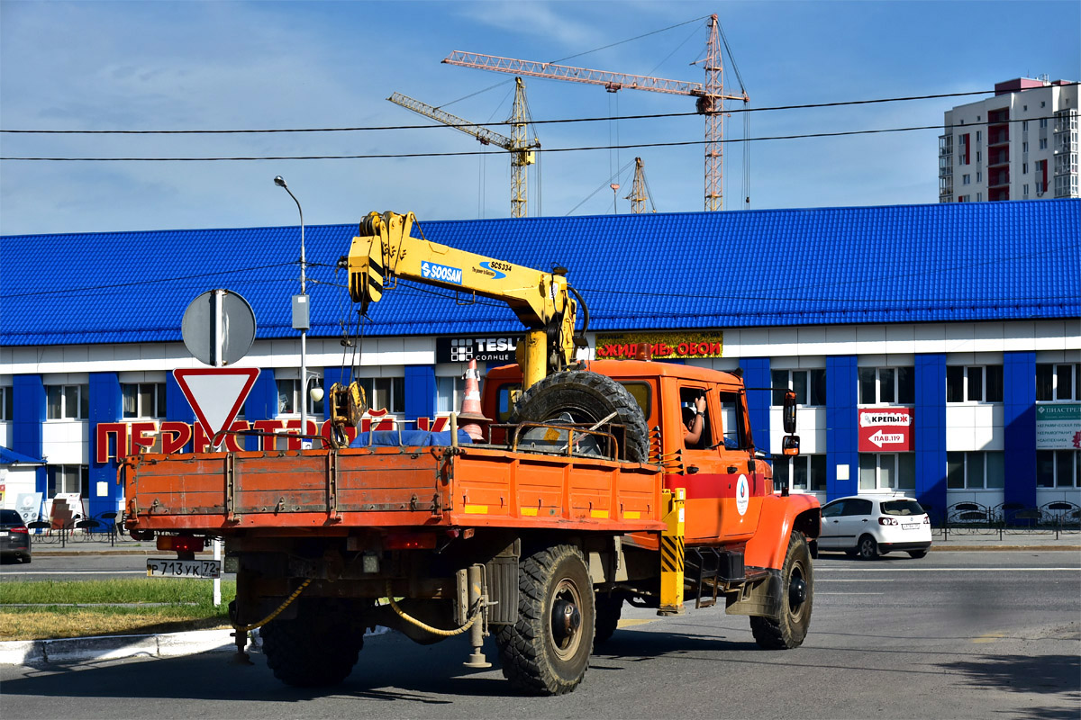 Тюменская область, № Р 713 УК 72 — ГАЗ-3308 (общая модель)