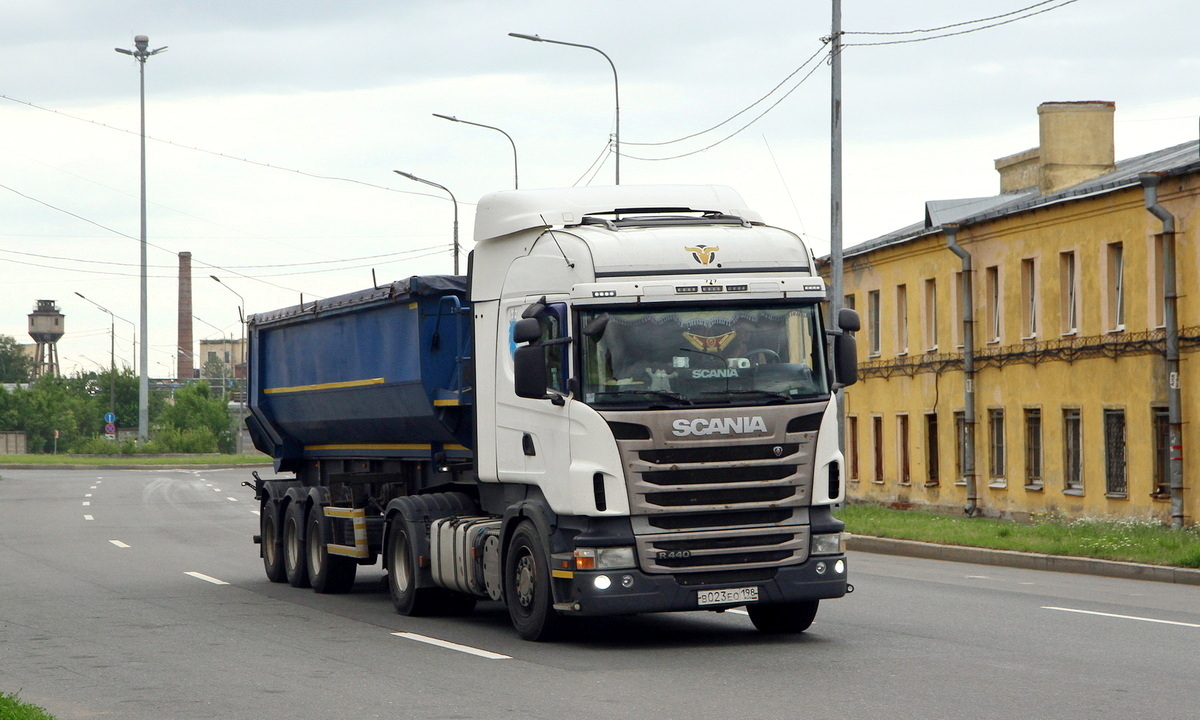 Санкт-Петербург, № В 023 ЕО 198 — Scania ('2013) R440