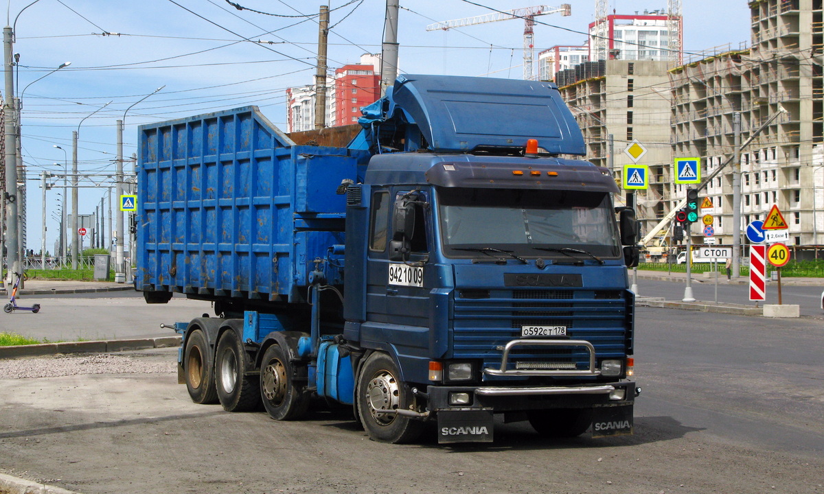 Санкт-Петербург, № О 592 СТ 178 — Scania (II) R143H